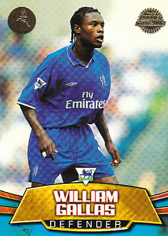 William Gallas Chelsea 2002 Topps Premier Gold #C5